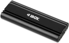 Kieszeń zewnętrzna iBOX HD-07 na SSD M.2 NVMe USB Type-C 3.2 Czarny (IEUHDD7) - obraz 3