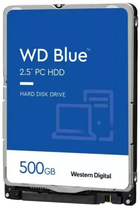 Жорсткий диск Western Digital Blue 500GB 5400rpm 128MB WD5000LPZX 2.5" SATA III - зображення 1