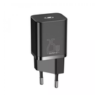 Зарядний пристрій МПЗ Baseus Super Silicone PD Charger 25W 1 Type-C Black(ccsp020101)