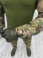 Тактическая рубашка Tactical Duty Shirt UBACS Elite Multicam налокотники в комплекте S - изображение 4