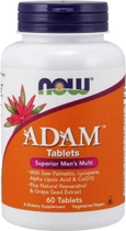 Suplement diety Now Foods ADAM 60 t (733739038753) - obraz 1