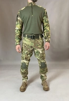 Тактична військова сорочка Убакс (UBACS) CORD (з налокітником), бойова сорочка, мультикам 46 - зображення 6