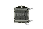 Радиатор охлаждения двигателя F10/F11/F06/F13/F01-F04 3.0-4.4 08- MAHLE (CR923000P)