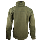 Кофта флисовая водонепроницаемая тактическая Kombat UK Defender Tactical Fleece олива 3XL - изображение 4