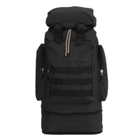 Рюкзак тактический 70 л, с выдвижным дном, Черный, К0616 - изображение 6