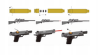 Лазерный патрон для холодной пристрелки (калибр: 223 Rem / 5,56x45 NATO), латунь + батарейки - изображение 2