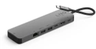 Linq Dock USB Hub 9-w-1 Pro USB typu C, wieloportowy, srebrny (LQ48020) - obraz 3