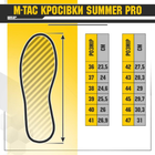 Мужские тактические кроссовки летние M-Tac размер 37 (24 см) Олива (Хаки) (Summer Pro Army Olive) - изображение 3