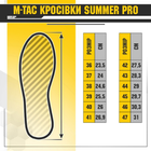 Мужские тактические кроссовки летние M-Tac размер 40 (26 см) Олива (Хаки) (Summer Pro Army Olive) - изображение 3