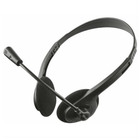 Навушники/гарнітура Trust Primo Headset 21665 дротові 1.8м Чорний