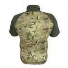 Мужская тактическая рубашка-поло убакс с коротким рукавом Newt Polo Tactic хаки NE-POLU-024-XL - изображение 3