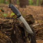 Туристический нож из Нержавеющей Стали для выживания, охоты RAVEN SSH BPS Knives - Нож для рыбалки, охоты, походов - изображение 7