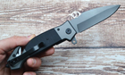 Нож складной туристический для рыбалки и охоты Browning нож с стропорезом и стеклобоем DA167 Черный - изображение 4
