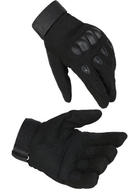 Тактичні Рукавиці Tactical Gloves PRO закриті рукавички чорні розмір M - зображення 1