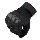 Тактичні Рукавиці Tactical Gloves PRO закриті рукавички чорні розмір XL - зображення 4