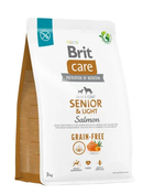 Корм для стареющих собак Brit Care Dog Grain-free Senior & Light беззерновой с лососем