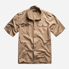 Тактическая рубашка Surplus M65 Basic Shirt 1/2 Arm 06-3592-14 M Бежевая - изображение 1