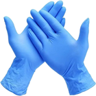Рукавички нітрилові Hoff Medical M 1000 шт Блакитні (op_omp010005_M_10) - зображення 3