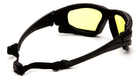 Очки защитные с уплотнителем Pyramex i-Force Slim (Anti-Fog) (amber) желтые - изображение 3