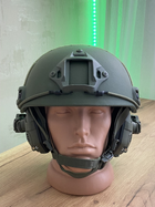 Тактичні навушники Noise Reduction Tactical Headset Олива - изображение 2