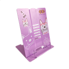 Підставка для книг ZiBi 27x16.5x21 см металева Рожева (ZB.3503-10)
