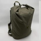 Баул-рюкзак влагозащитный тактический, вещевой мешок на 45 литров Melgo хаки - изображение 2