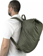Рюкзак для речей із прогумованного оксфорду, речовий тактичний мішок на 25 літрів Melgo хакі - зображення 6