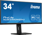 Monitor 34" iiyama ProLite XUB3493WQSU-B5 - obraz 3
