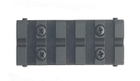 База weaver mini на вентильовану планку, сталева - зображення 2