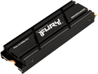 Dysk SSD Kingston FURY Renegade z radiatorem 2TB NVMe M.2 2280 PCIe 4.0 x4 3D NAND TLC (SFYRDK/2000G) - obraz 2