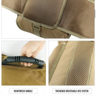 Снайперский рюкзак 9.11 для оружия 40 л койот - изображение 9