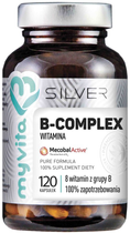 Myvita Silver Witamina B-Complex 100% 120 kapsułek (5903021590442) - obraz 1