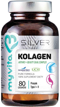 Myvita Silver Kolagen Arthro+Beauty Typ I+II 80 g (5903021591609) - obraz 1