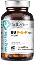 Myvita Silver Witamina B6 P-5-P Forte 60 kapsułek (5903021591913) - obraz 1