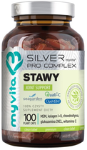 Харчова добавка Myvita Silver Pro Комплекс для суглобів 100 капсул (5903021592477) - зображення 1