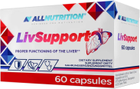 Харчова добавка Allnutrition Livsupport 60 капсул Печінка (5902837729176) - зображення 1