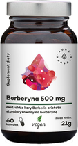 Харчова добавка Aura Herbals Берберін 500 мг 60 капсул (5902479612324) - зображення 1