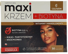 Colfarm Maxi Krzem + Biotyna 30 kapsułek Zdrowe Włosy (5901130359776) - obraz 1