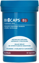 Харчова добавка Formeds Bicaps Вітамін B3 60 капсул Нервова система (5902768866728) - зображення 1
