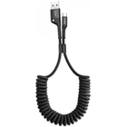 Кабель Baseus Fish eye Spring спиральный Type-C 2A 1m CATSR-01