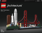 Zestaw klocków LEGO Architecture San Francisco 565 elementów (21043) - obraz 1