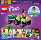 Zestaw klocków LEGO Friends Pojazd do ratowania żółwi 90 elementów (41697)  - obraz 10