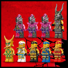 Zestaw klocków LEGO Ninjago Złoty Ultra Smok Lloyda 989 elementów (71774) - obraz 5