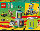 Zestaw klocków LEGO Jurassic World Ucieczka welociraptora 137 elementów (76957) - obraz 10