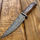 Нескладной тактический нож Tactic туристический охотничий армейский нож с чехлом (B9802) - изображение 5