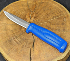 Туристический нож для похода Tactic охотничий армейский нож с чехлом (23-blue) - изображение 3