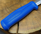 Туристический нож для похода Tactic охотничий армейский нож с чехлом (23-blue) - изображение 6