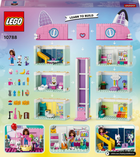 Zestaw klocków LEGO Koci domek Gabi 498 elementów (10788) - obraz 10