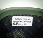 Кавер Kirasa на шолом з козирком Ballistic Helmet KC-HM001 мультикам (KI605) - зображення 4