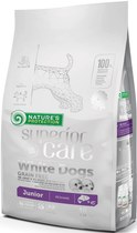 Сухий беззерновий корм для юніорів Nature's Protection Superior Care White Dogs Grain Free Junior All Breeds